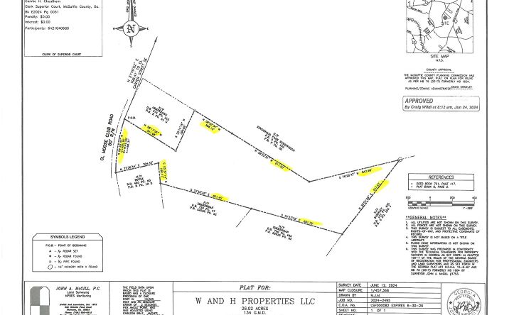 Pictures of Land property located at Moose Club Rd, Thomson, GA 30824 for sales - image #1