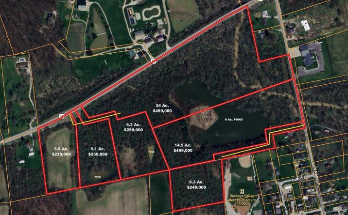 Pictures of Land property located at 0 Marysville Road, Ostrander, OH 43061 for sales - image #1