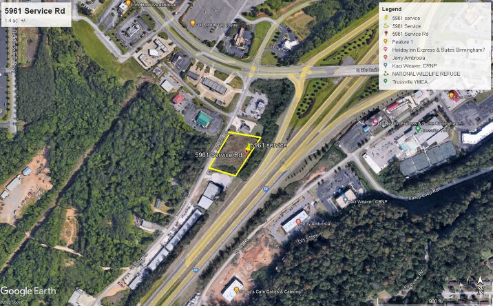 Pictures of Land property located at 5961 Service Rd, Birmingham, AL 35235 for sales - image #1