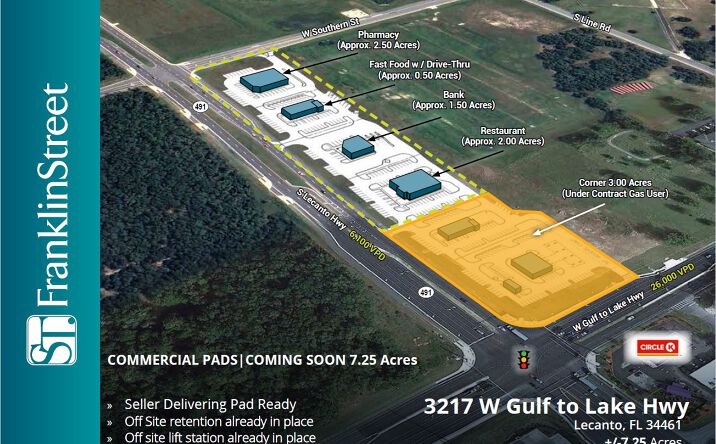 Pictures of Land property located at 3217 W Gulf to Lake Hwy, Lecanto, FL 34461 for sales - image #1
