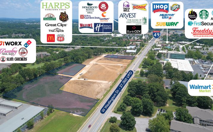 Pictures of Land property located at W Wedington Dr, Fayetteville, AR 72704 for sales - image #1