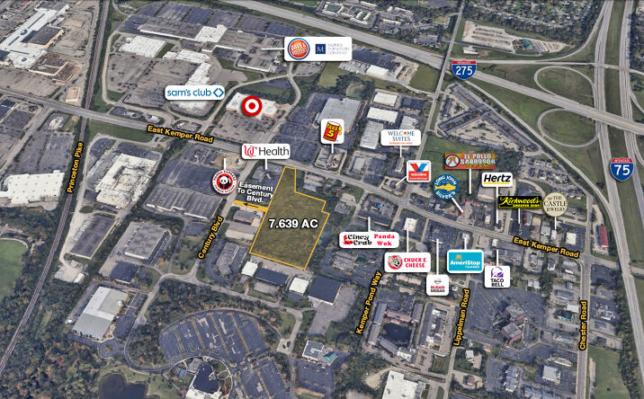 Pictures of Land property located at 1141 East Kemper Road, Cincinnati, OH 45246 for sales - image #1