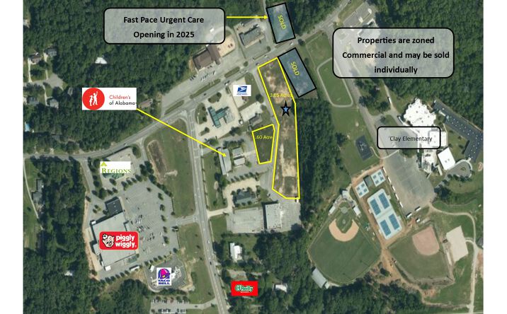 Pictures of Land property located at 6833 Murray Dr, Pinson, AL 35126 for sales - image #1