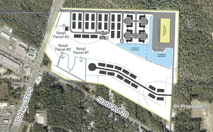 Pictures of Land property located at US Highway 331 Hwy & State Road 20, Freeport, FL 32439 for sales - image #1