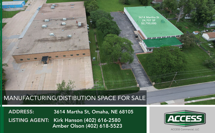 Pictures of Industrial property located at 3614 Martha St, Omaha, NE 68105 for sales - image #1