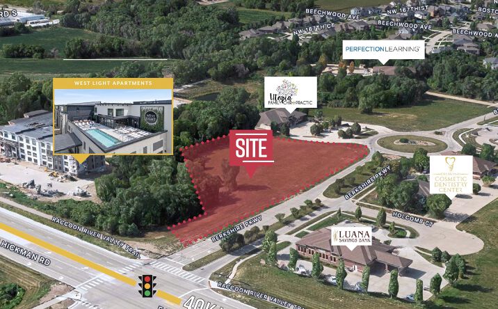 Pictures of Land property located at 2400 Berkshire Pkwy, Clive, IA 50325 for sales - image #1