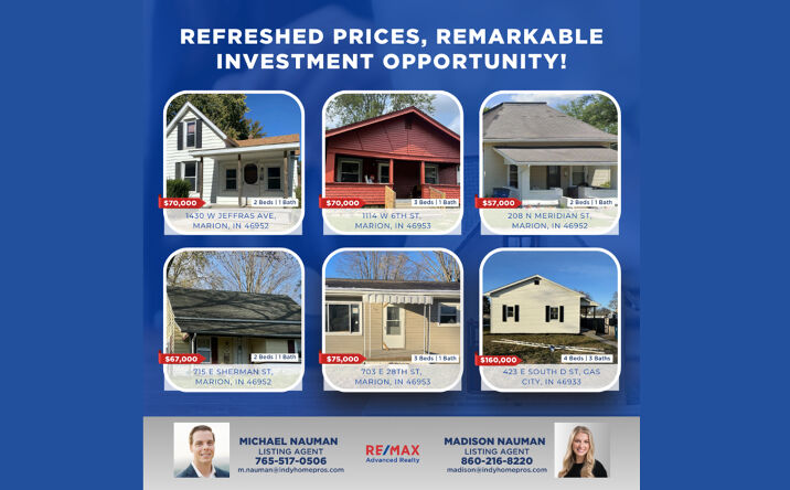 image of property at 715 E SHERMAN ST Marion IN 46952-2927