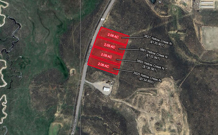 Pictures of Land property located at 3827 Yellow Creek Rd, Evanston, WY 82930, 3861 Yellow Creek Rd, Evanston, WY 82930, 3893 Yellow Creek Rd, Evanston, WY 82930, 3925 Yellow Creek Rd, Evanston, WY 82930 for sales - image #1