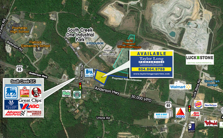 Pictures of Land property located at S Creek One, Powhatan, VA 23139 for sales - image #1