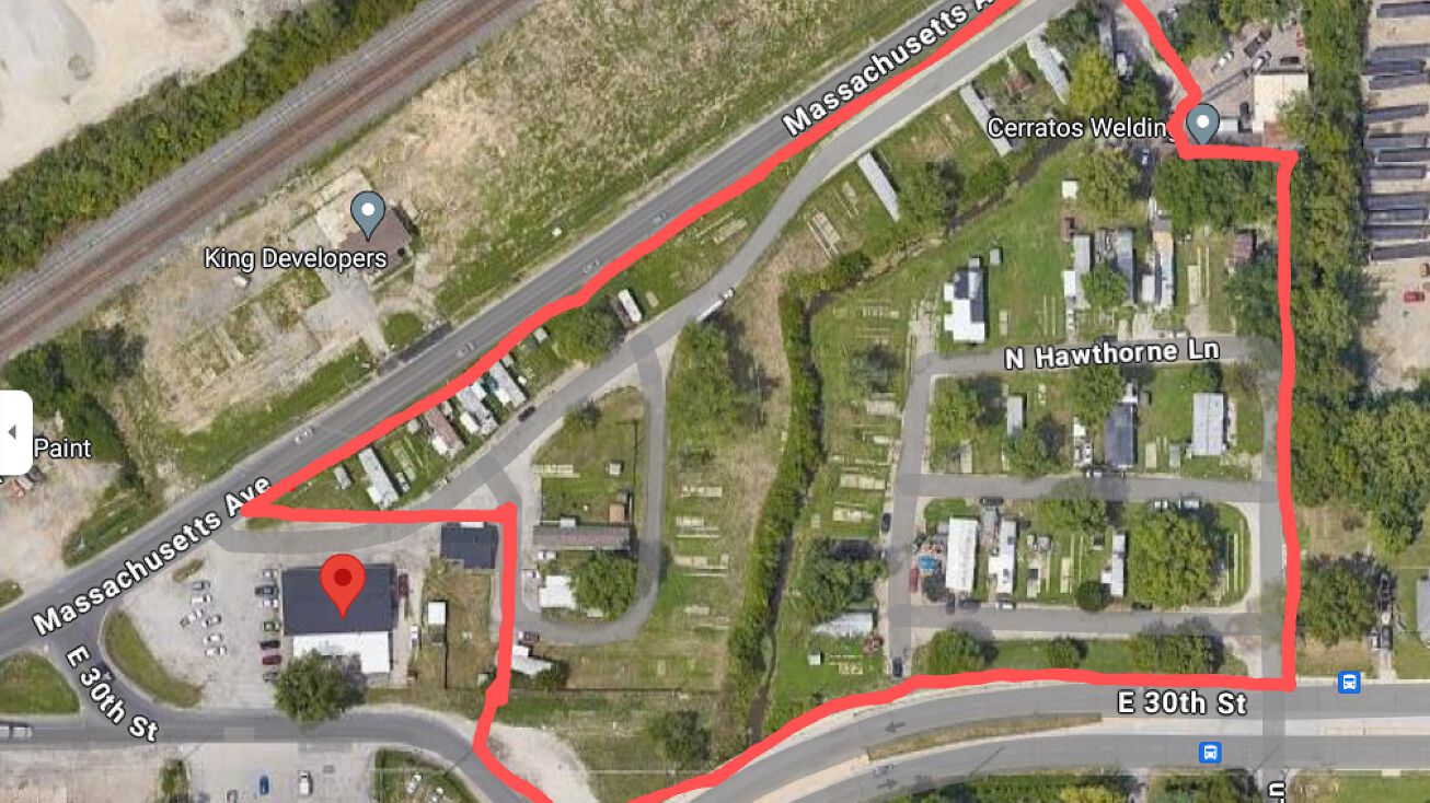 Pictures of Mobile Home Park property located at 5209 Massachusetts Ave, Indianapolis, IN 46218 for sales - image #1