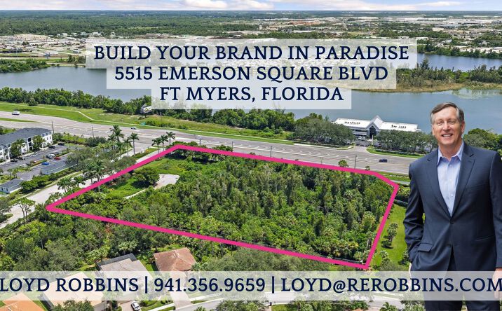 Pictures of Land property located at 5515 Emerson Square Blvd, Fort Myers, FL 33908 for sales - image #1