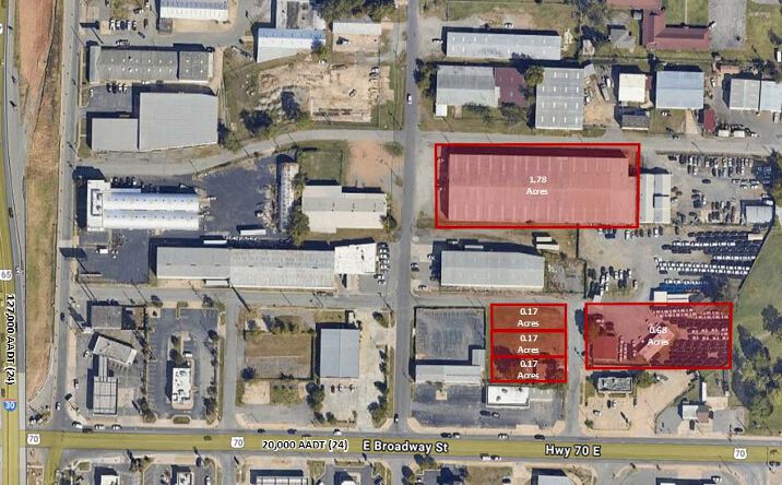 Pictures of Industrial, Land property located at 424 Vine St, North Little Rock, AR 72114 for sales - image #1