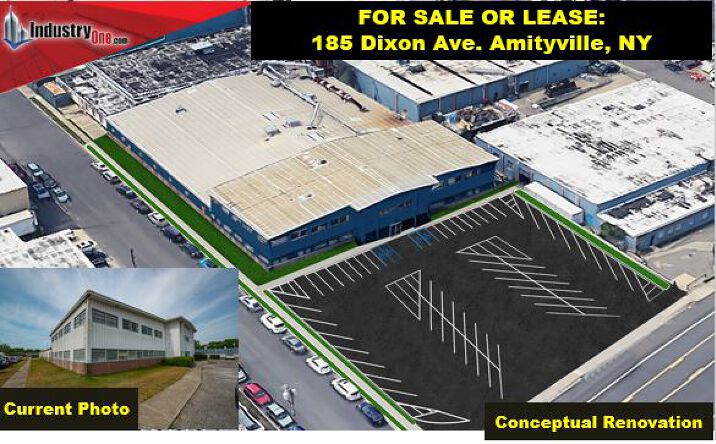 Pictures of Industrial property located at 185 Dixon Ave, Amityville, NY 11701 for sales - image #1