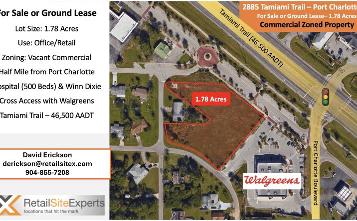 Pictures of Retail property located at 2885 S Tamiami Trail, Port Charlotte, FL 33952 for sales - image #1