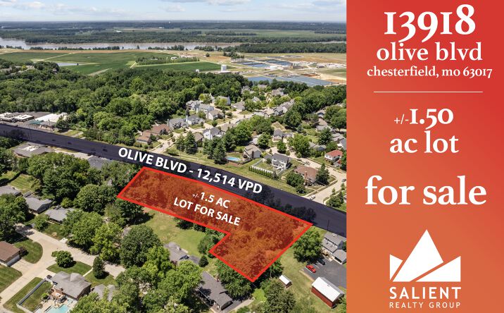 Pictures of Land property located at 13918 Olive Blvd, Chesterfield, MO 63017 for sales - image #1