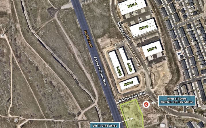 Pictures of Land property located at 1711 W Golden Spike Wy, Bluffdale, UT 84065, 16386 Bringhurst Blvd, Bluffdale, UT 84065 for sales - image #1