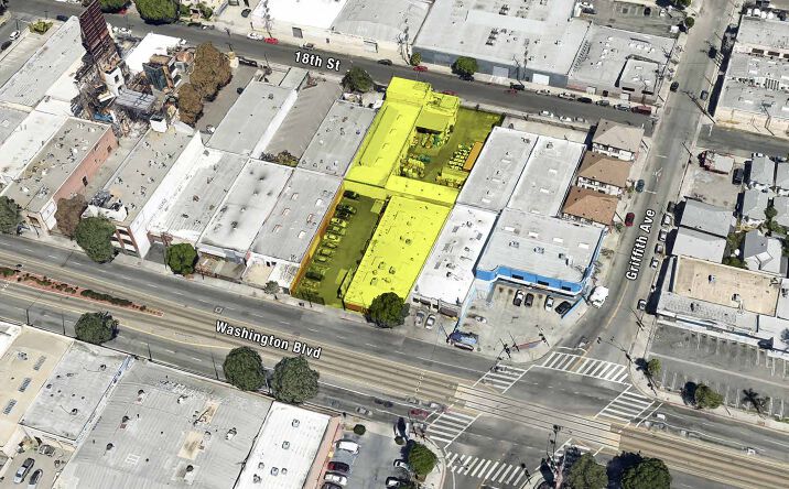 Pictures of Industrial, Mixed Use, Land property located at 815 E Washington Blvd & 810 E 18th St, Los Angeles, CA 90021 for sales - image #1
