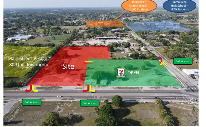 Pictures of Retail property located at 922 W Main St, Immokalee, FL 34142 for sales - image #1
