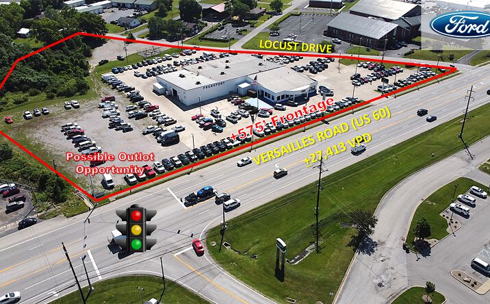 Pictures of Retail property located at 1070 Versailles Rd, Frankfort, KY 40601 for sales - image #1