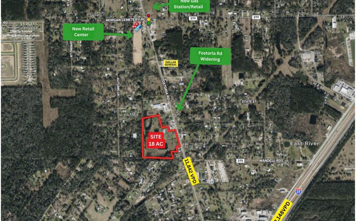 Pictures of Land property located at 11304 Fostoria Rd, Cleveland, TX 77328 for sales - image #1