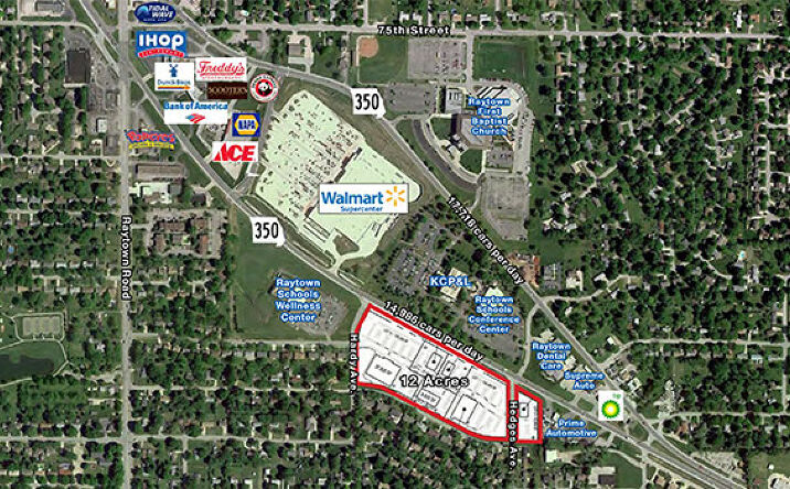 Pictures of Land property located at SE of 350 Hwy and Hardy & Hedges Avenue, Raytown, MO 64138 for sales - image #1
