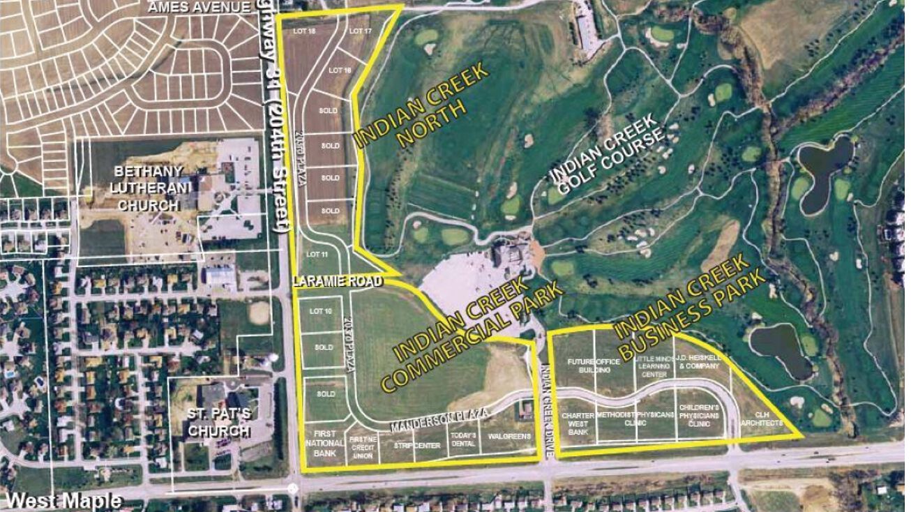 204th & West Maple Road (NEC), Omaha, NE 68022 Land for Sale Indian