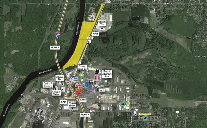 Pictures of Land property located at State Highway Business 51, Rothschild, WI 54474 for sales - image #1