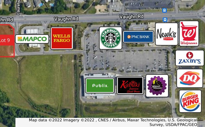 Pictures of Land property located at Lot 9, Cornerstone Shopping Center, Montgomery, AL 36117 for sales - image #1