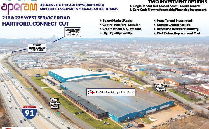 Pictures of Industrial property located at 219 W Service Rd, Hartford, CT 06120 for sales - image #1