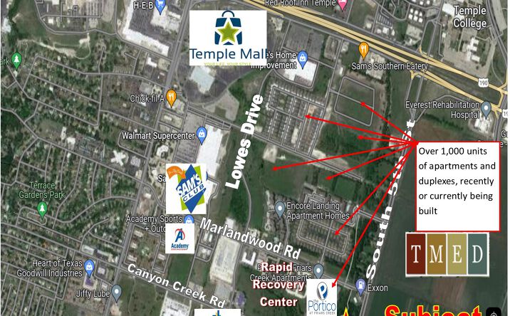 Pictures of Land property located at 5th Street, Temple, TX 76501 for sales - image #1