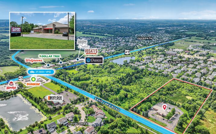 Pictures of Retail property located at 2975 Sand Lake Rd, Lindenhurst, IL 60046 for sales - image #1