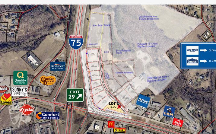 Pictures of Land property located at Lot 1, Cumberland Gap Parkway, Corbin, KY 40701 for sales - image #1