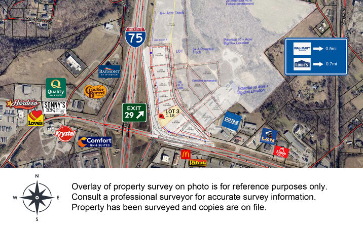 Pictures of Land property located at Lot 3, Cumberland Gap Parkway, Corbin, KY 40701 for sales - image #1