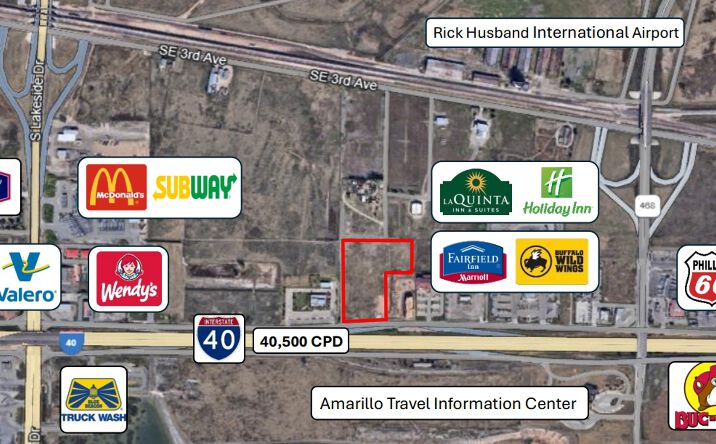 Pictures of Land property located at E Interstate 40 Hwy, Amarillo, TX 79118 for sales - image #1