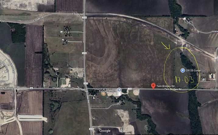 Pictures of Land property located at Twin Bridges Rd, McKinney, TX 75071 for sales - image #1