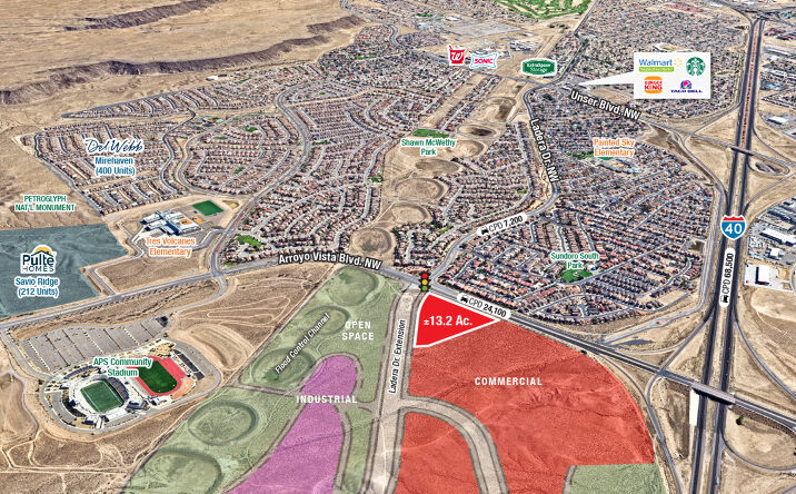 Pictures of Land property located at Arroyo Vista Blvd & Ladera Drive NW, Albuqurque, NM 87120 for sales - image #1