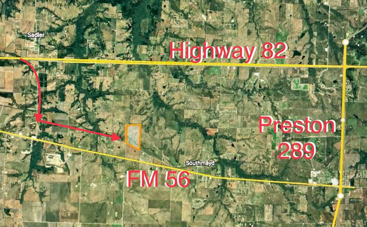 Pictures of Land property located at 000 OLD SHERMAN Rd, Southmayd, TX 76268 for sales - image #1