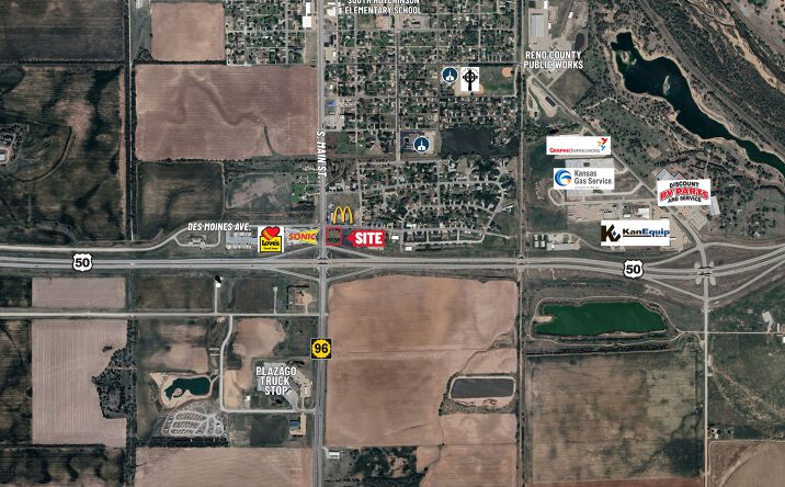 Pictures of Land property located at Main St. & Des Moines Ave. SEc, Hutchinson, KS 67505 for sales - image #1