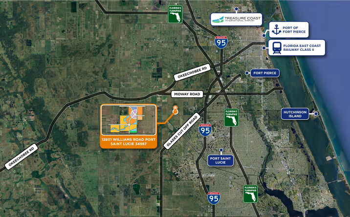 Pictures of Land property located at 12801 Williams Rd, Port St. Lucie, FL 34987 for sales - image #1