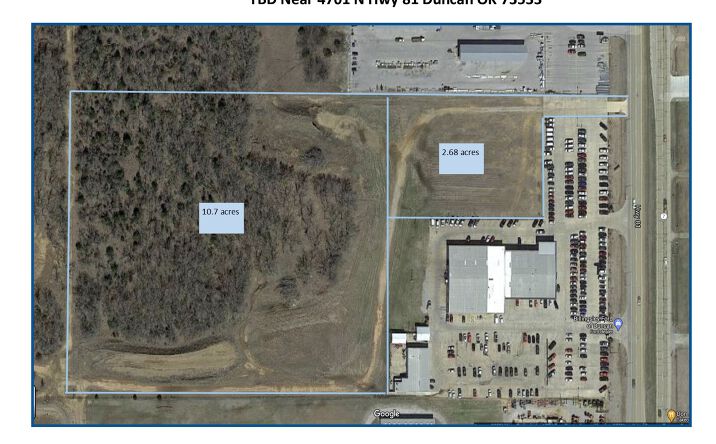 Pictures of Land property located at 3507 N Highway 81, Duncan, OK 73533 for sales - image #1