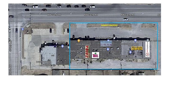 Pictures of Retail property located at 6502 NW Cache Rd, Lawton, OK 73505 for sales - image #1
