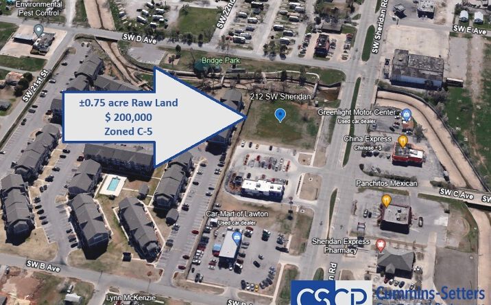 Pictures of Land property located at 212 SW Sheridan Rd, Lawton, OK 73505 for sales - image #1