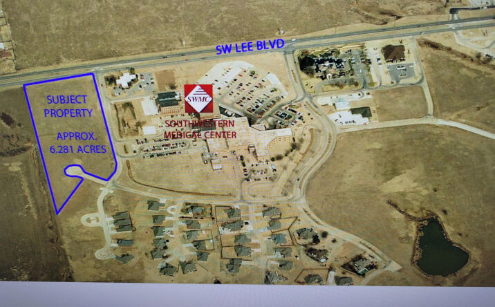 Pictures of Land property located at 5608 SW Lee Blvd, Lawton, OK 73505 for sales - image #1