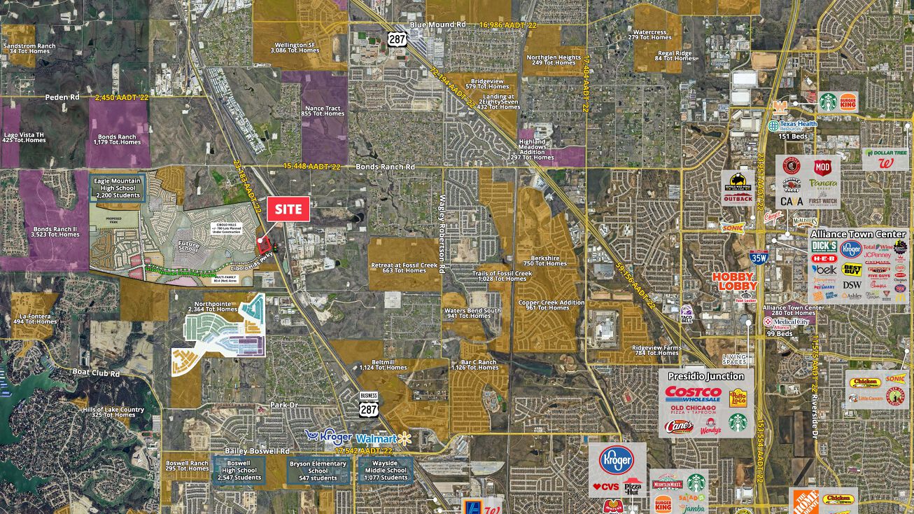 NWQ US-287 & Cibolo Hills Pkwy, Fort Worth, TX 76179 | Crexi.com