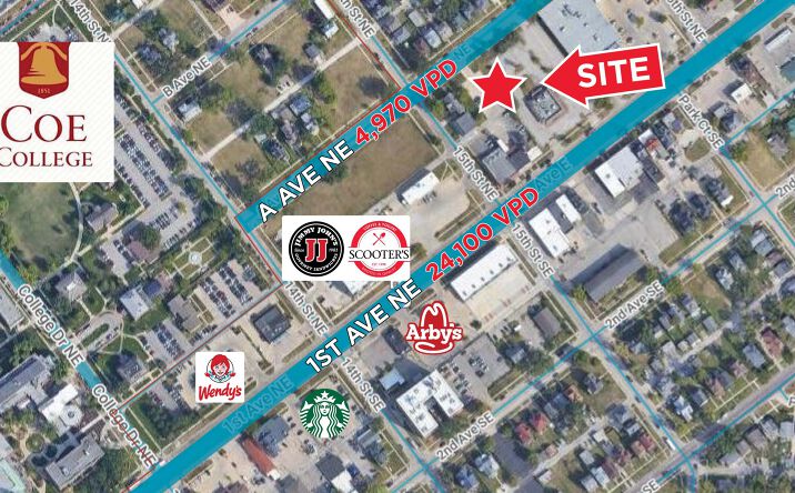 Pictures of Land property located at 1511 A Ave NE, Cedar Rapids, IA 52402 for sales - image #1