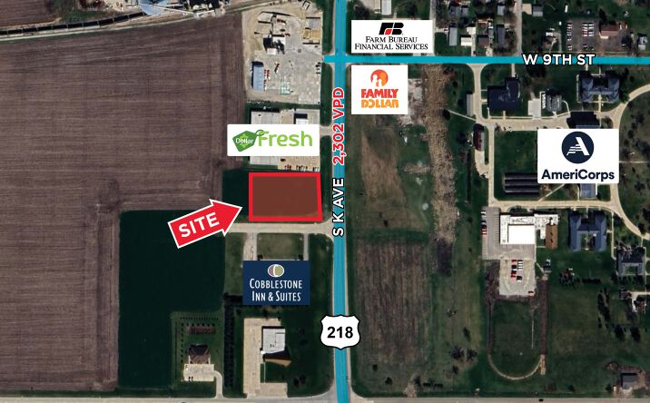 Pictures of Land property located at 911 S K Ave, Vinton, IA 52349 for sales - image #1