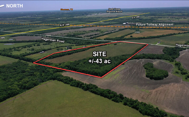 Pictures of Land property located at NWQ S.H. 289 & Hagerman Rd., Pottsboro, TX 75076 for sales - image #1