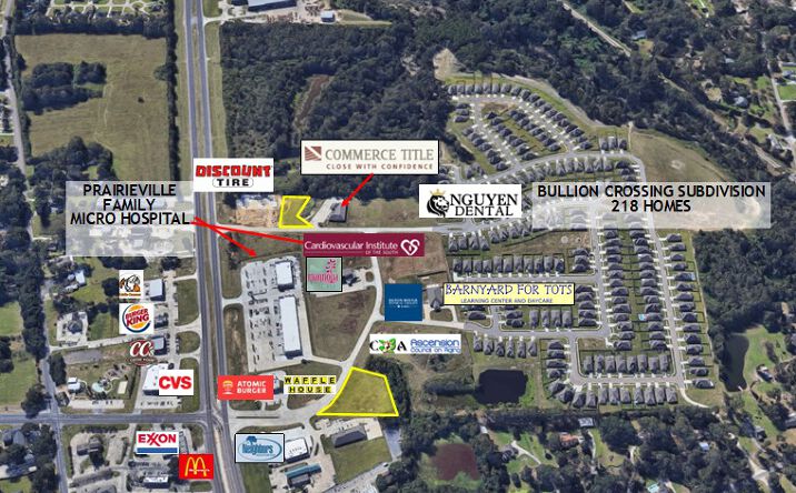Pictures of Land property located at Commerce Centre Drive, Prairieville, LA 70769 for sales - image #1