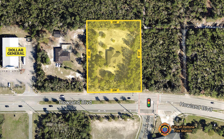 Pictures of Land property located at 2988 Howland Blvd, Deltona, FL 32725 for sales - image #1