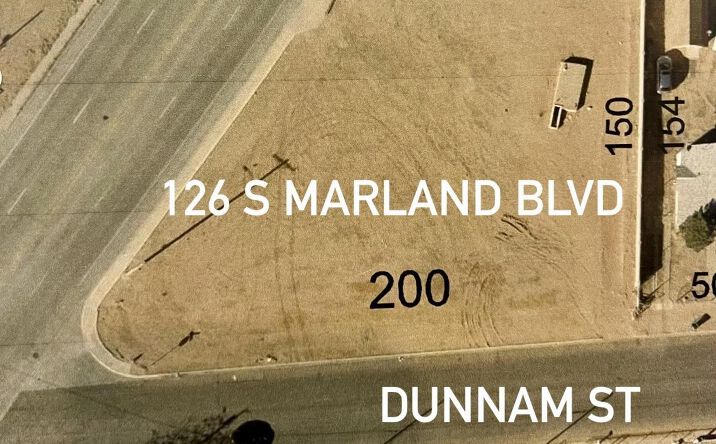 Pictures of Land property located at 126 S Marland Boulevard, Hobbs, NM 88240 for sales - image #1